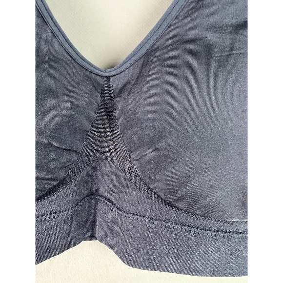 Wacoal Women's Bra Bralette Size 32‎ Seamless B Smooth Blue Removable Pads B12 - Picture 8 of 15
